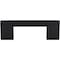 Elements 96 mm Center-to-Center Matte Black Knox Cabinet Bar Pull 645-96MB - alternate 7